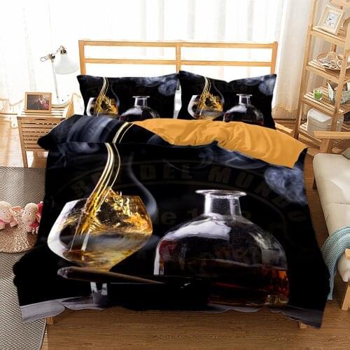 Home comforter bedding sets 3D Qualified Queen King Bedding Set Duvet Cover Pillow Cases comforter bedding sets 2-3pcs style18