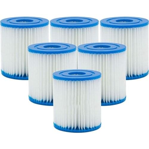 6Pcs Swimming Pool Filter Elements for Bestway Type I Filter,for Swimming Pool,Pool Filter Pump Replacement Parts CNIM Hot