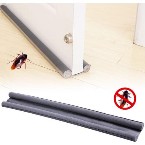 Flexible Door Bottom Sealing Strip Windproof Dust Stopper Guard Rain Weatherstrip Noise Reduction Insulator Weather Strip