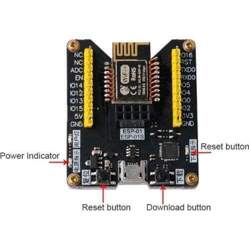 ESP8285 Code Burner Test Board One-click Downloader Support ESPM1, ESPM2, ESP01S, ESP01 and other modules