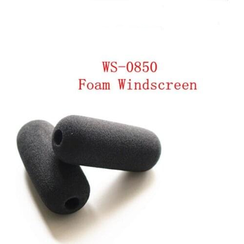 Linhuipad 8mm Hole Diameter replacement Micriphone windscreen Foam windsh Covers windshield for Sennheiser Aviation headphones
