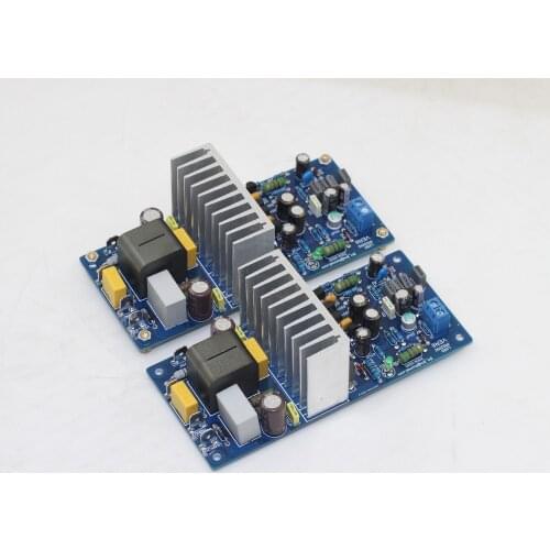One Pair L25D IRAUDAMP9 IRS2092 IRFB4020 Top Class D Audio Amplifier Board 250W*2 8ohm Finished Board