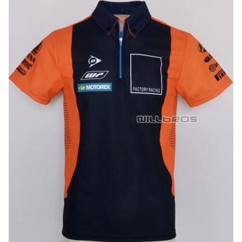 Polo Shirt MTB BMX MX Dirt Bike Quick Dry T Shirts Motocross Racing Summer Short Sleeve Mens