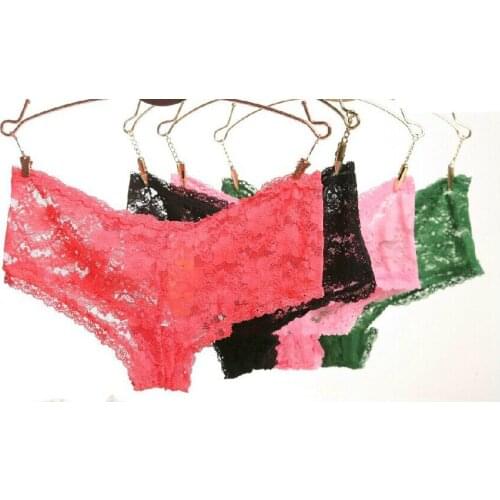 Sexy Lace briefs Underwear for Women Sexy Panties 2021 Briefs Female Underwear Seamless Lace Lingerie Floral Low-rise Underwear