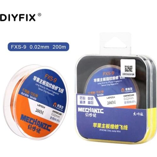DIYFIX 0.01/0.02mm PCB Link Wire Copper Soldering Wire Maintenance Jump Line PCB Welding Mobile Phone Computer Repair Tools