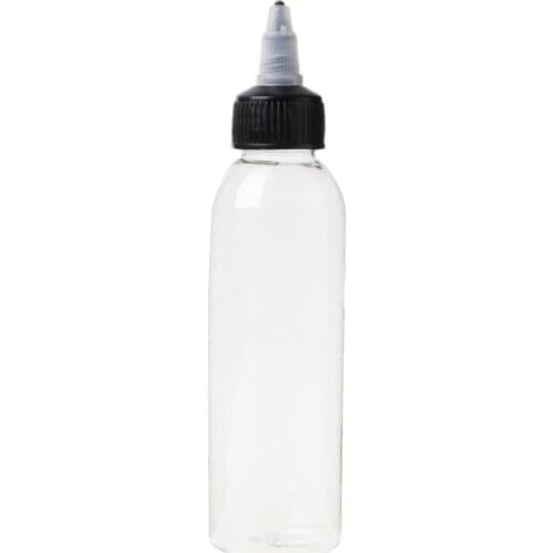 120ml Twist Cap Empty Plastic Tattoo Ink Pigment Bottle Supply