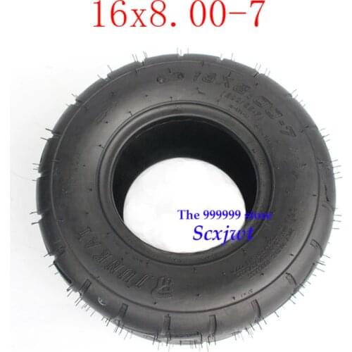 2019 hot sale 16x8.00-7 ATV Tire Fit for ATV 50CC,90CC,70CC,110CC,125CC Outer Tubeless