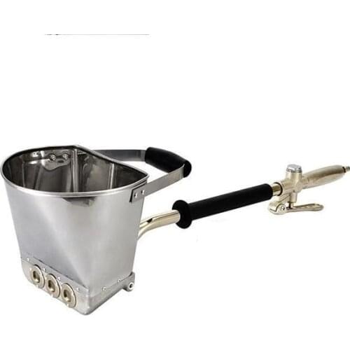 Fast Shipping Mortar Sprayer Wall Mortar Gun Stucco shovel Hopper Ladle Cement Spray Gun Air Stucco sprayer Plaster Hopper Gun