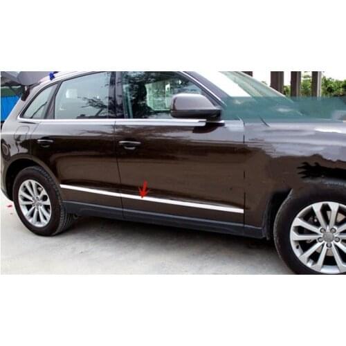 For Audi Q5 2010-2018 High-quality Stainless steel body trim Body trim Anti-collision protection car styling