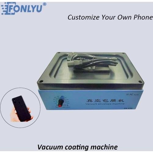 FONLYU Vacuum Coating Machine Vacuum Envelope Machine For Mobile Phone Back Cover Rear Skin DIY Sticker Phone Repair Tools Kit