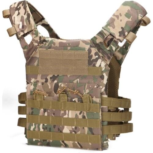 JPC Hunting Tactical Vest Magazine Airsoft Paintball CS Outdoor Protective Lightweight Military Armor Molle Plate Carrier