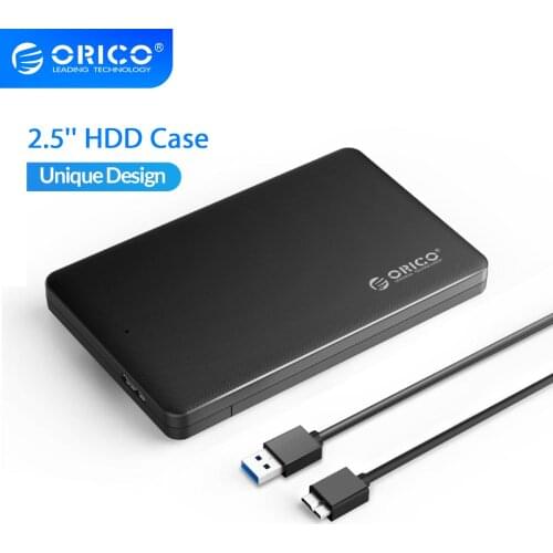 ORICO 2.5 inch HDD Case SATA 3.0 to USB3.0 HDD Enclouse SSD Adapter for Samsung Seagate SSD HDD Hard Disk External Box