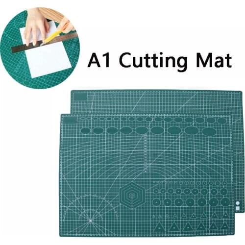 Cutting Mats A1 Grid Double-sided Plate Design Engraving Model Mediated Knife Scale Cut Cardboard School Office Supply 60X90CM
