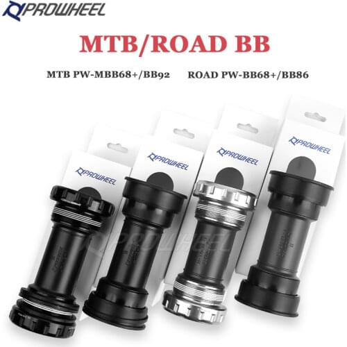 PROWHEEL BB73 BB92 BB68 BB86 MTB Road Mountain Bike Bicycle Push-in Bottom Brackets BB 24mm for SRAM GXP Crank