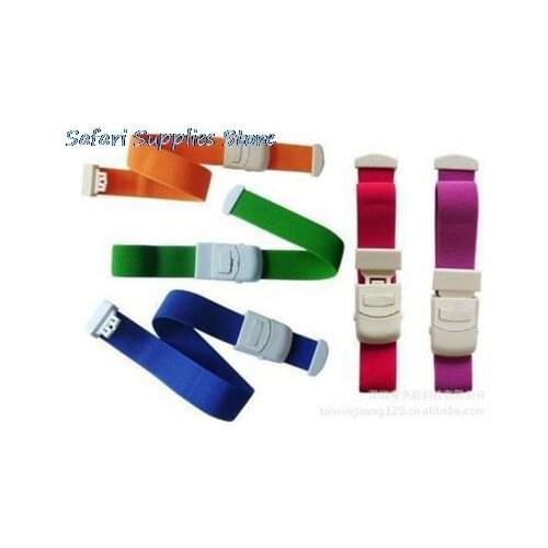 Professional Outdoor First aid Quick Slow Release Medical Tourniquet Elastic Emergency Stanch Hemostasis Strap Tape With Buckle