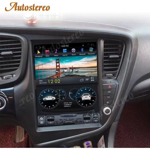 Tesla Style Android 9 4+64G Multimedia Player Car Navigation For KIA Optima/KIA K5 2010-2013 Stereo Headunit Auto Radio Carplay