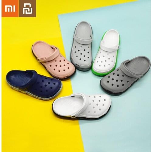 2021 New Xiaomi Youpin Summer Shoes Fashion Couple Beach Shoes Antiskid Soft Soled Beach Shoes Outdoor Anti-Slip Shoes