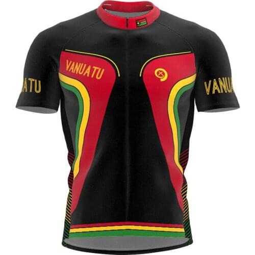 2021 New Vanuatu Summer Multi Types Cycling Jersey Team Men Bike Road Mountain Race Riding Bicycle Wear Bike clothing Quick Dry