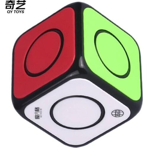 Newest Qiyi Mofangge 1x1x1 Magic Cube Puzzle Spinner Stickerless Cubo Magico 1x1 Speed Hand Spinner Cubes Antistress Kids Toys