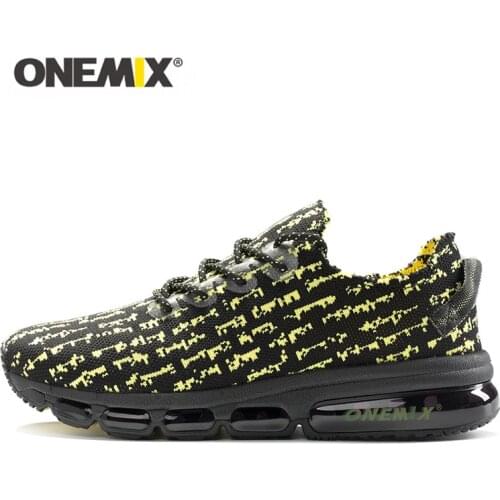 ONEMIX 2021 Mens Running Shoes Breathable Mesh Outdoor Women Walking Shoes Massage Male Sneakers Lightweight Jogging Sport Shoes