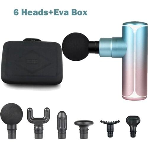 Muscle Massage Gun Neck Muscle Massager Mini Pocket Electric Pain Trainer Therapy for Body Massage Relaxation Pain Relief