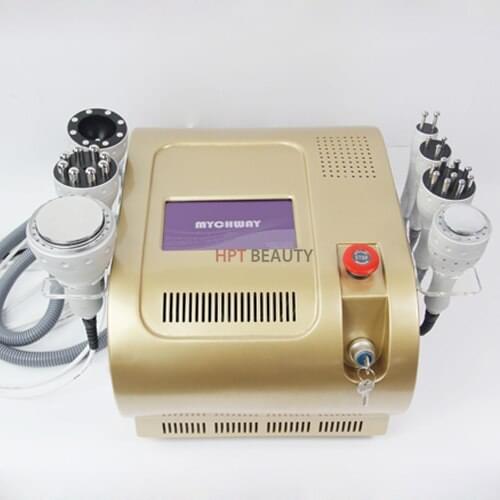Professional 7 In 1 40K Cavitation Body Slimming Machine With Cryo Cooling Head Bipolar Vacuum RF Facial Equipment