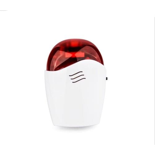 Manufacturers supply household wireless sound and light alarm 433/315 sound and light siren 220V alarm light anti-theft alarm