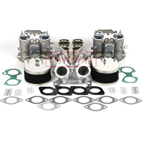 SherryBerg FAJS EMPI WEBER Carburettor Carb Carburetor Conversion Kit 4 Barrel Holley Adaptor W Twin 40 DCOE For Ford Chevy V8