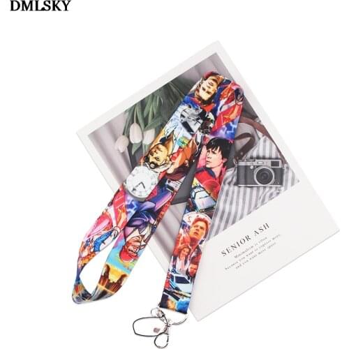 DMLSKY Movie Phone Lanyard Cool Lanyards for Keys Phone Rope Keychanis Keyring Neck Straps Phone Accessories M4637