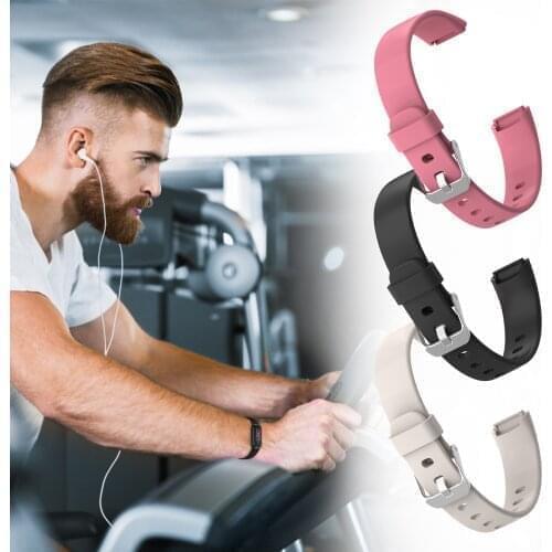 Silicone Wristband Bracelet For Fitbit-Luxe Watch Wriststrap Replacement Accessorie fashion Solid color sports Watch Band Strap