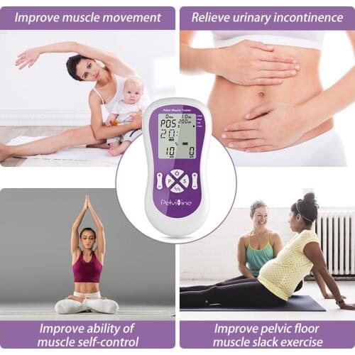 TENS FDA Approval Pelvic Floor Muscle EMG Biofeedback Therapy incontinence&Vaginal Relaxation&POP&Kegel Trainer Body styling