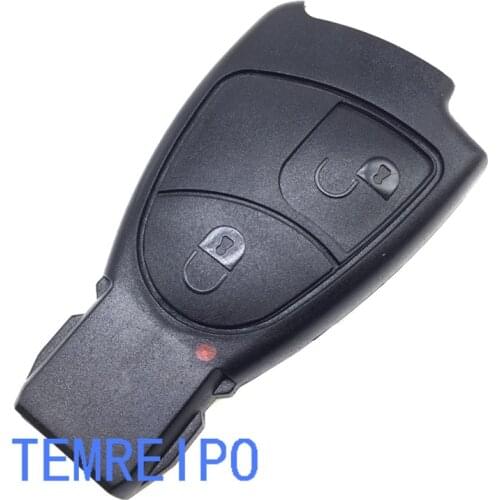 2 3 4 buttons Replacement Car Key case For Mercedes Benz C E S M CLS CLK GLK GL Class Smart Remote Key Shell Fob