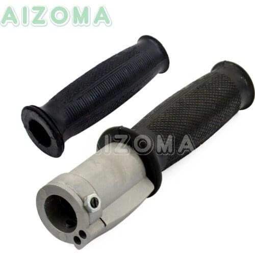 2pcs Motorcycle Throttle Hand Grip Retro Handlebar Grips for BMW M72 R50 R1 R12 R71 K750 KS750