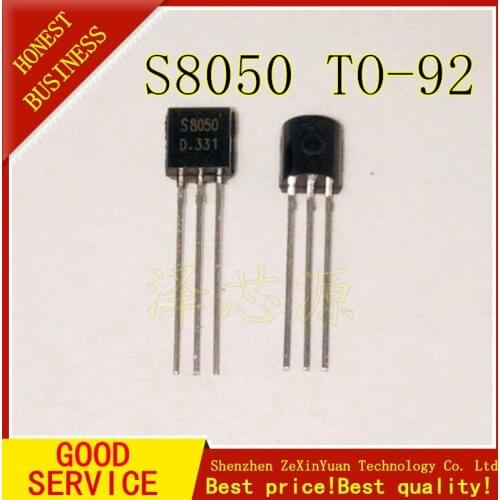 200PCS S8050 TO-92 8050 TO92 new triode transistor