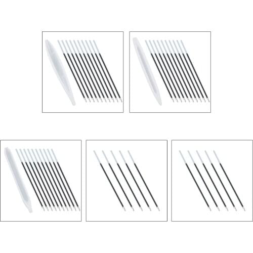 5 Pcs Crystal Epoxy Resin Mold Ballpoint Pen Casting Silicone Mould DIY Crafts Jewelry Making Tools