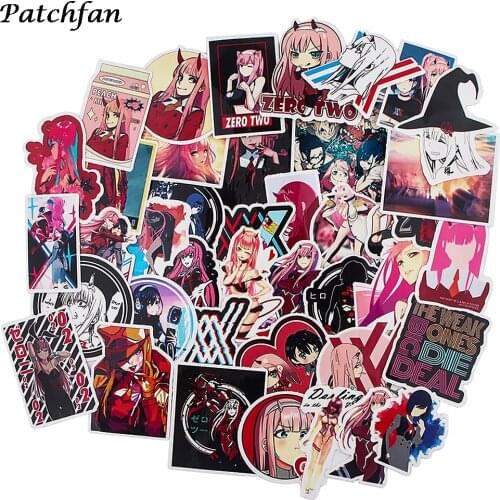 AD341 Patchfan 41pcs Anime Sticker for Bike Motorcycle Phone Laptop Travel Luggage Funny Sticker Decal