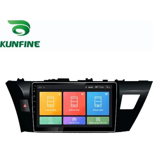 Car Radio For Toyota Corolla 2013-2016 LHD Octa Core Android 10.0 Car DVD GPS Navigation Player Deckless Car Stereo Headunit