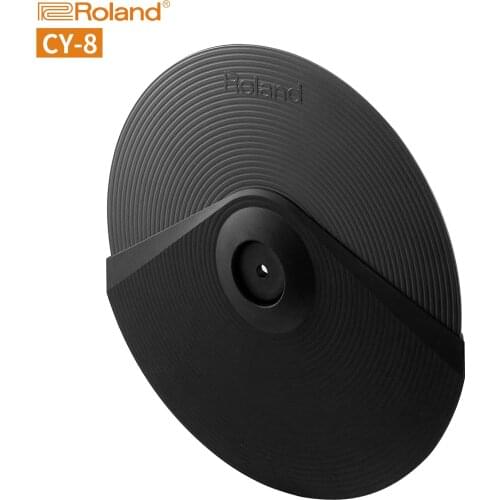 Roland / cy-8 electronic drum cymbal pad, double trigger