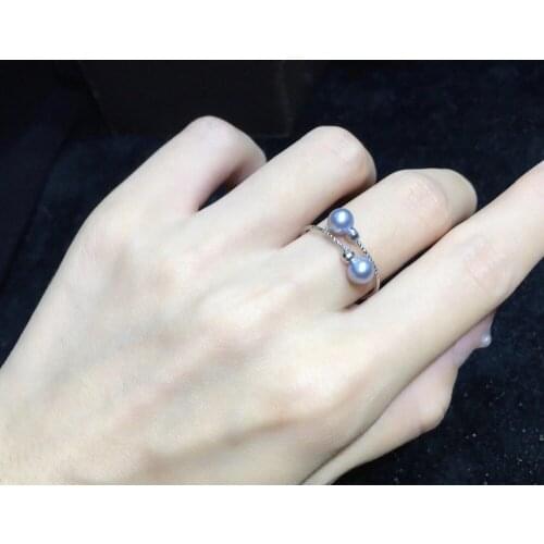 Hot 925 Sterling Silver Ring Mountings Base Findings Accessories Jewelry Settings Parts for Pearls Crystal Jade Coral Agate