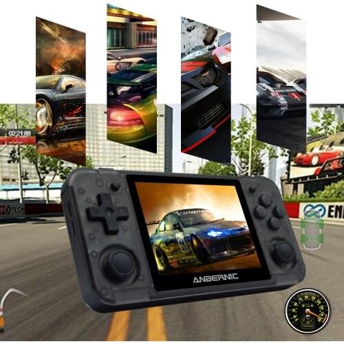 Powkiddy RG350P Handheld Game Console 3D NEW Games Plastic shell Console Open Source Systeem 3.5 Inch Ips Scherm Retro Ps1 arcad