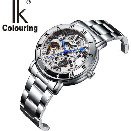 IK colouring Ladies Watch With Leather Strap