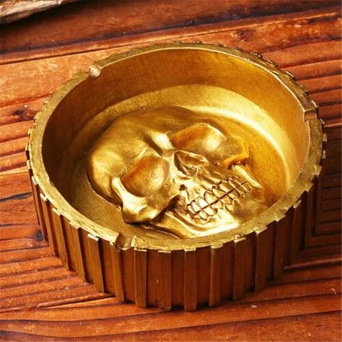 Skull Ashtray Resin Mold For Ashtray Craft DIY UV Resin Epoxy Molds DIY Making Finding Accessories Jewelry