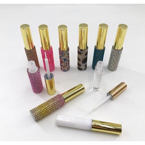 5ml Eye Lash Glue Black White Makeup Eyelash Waterproof False Eyelashes Adhesive Glue with Rhinestione