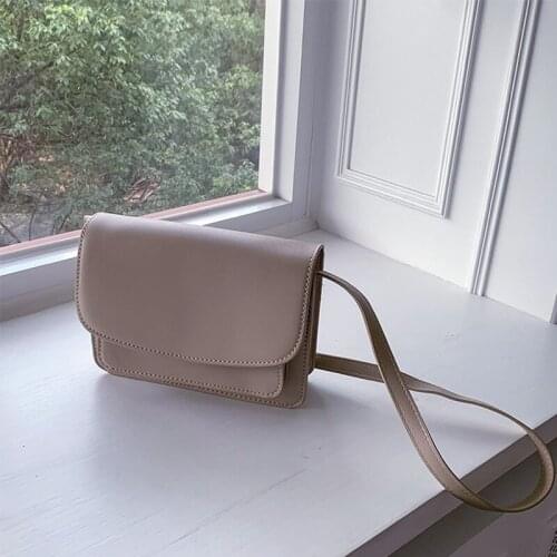 PU Leather Purses and Handbags for Women 2021 Luxury Design Girls Female Shopper Fashion Solid Color Classic Joker Shoulder Bags