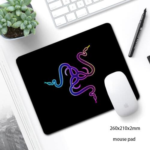 Razer Small Mouse Pad Gaming Accessories Speed Computer Keyboard PC Mousepad Gamer Rubber Carpet non-skid fashion mouse pad gift