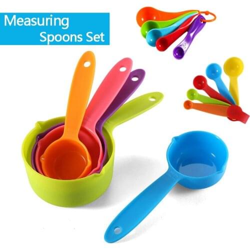 Multi Purpose Measuring Spoons Cups Set DIY Baking Tools Tea Coffee Flour Seasoning Measuring Spoon Kitchen Accessories Gadgets