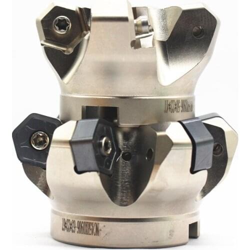 NC45HX0906-50D22d50L4T 63/80/100/125/160mm Rapid cutting milling cutter, mounting blade HNGX0906ANSN