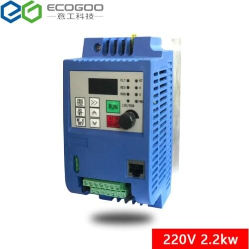 1pc 2KW 3HP Single Phase Variable Frequency Inverter Drive Inverter VSD VFD Universal Motor Speed PWM Control Inverters Mayitr