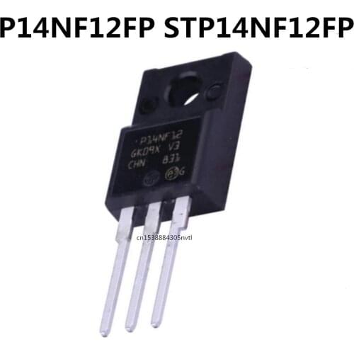 Original 10pcs/ P14NF12FP STP14NF12FP TO-220F 120V 14A