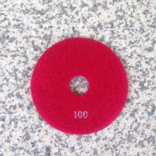 Diamond Wet Polishing Pad 5 inch Grit 100 Granite Marble Polishing Pads 10 Pcs/lot